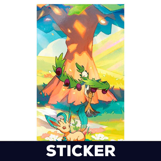 Pokemon - Vibrant Paldea - Mini Tin - Leafeon & Arboliva - Sticker