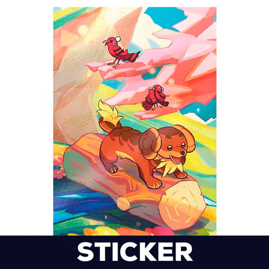 Pokemon - Vibrant Paldea - Mini Tin - Dachsbun & Oricorio - Sticker