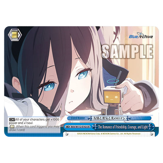 Climax BAV/W112-E142 card from the Weiss Schwarz set Blue Archive