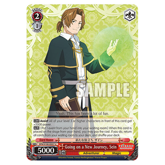 Character SFN/S108-E057 card from the Weiss Schwarz set Frieren Beyond Journey's End