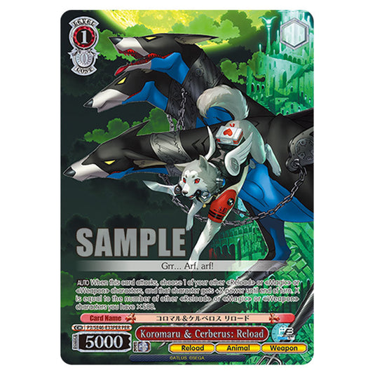 Character P3/SE46-E33PER card from the Weiss Schwarz set Persona 3 Reload