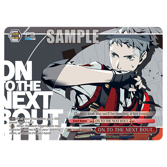 Climax P3/SE46-E44PER card from the Weiss Schwarz set Persona 3 Reload