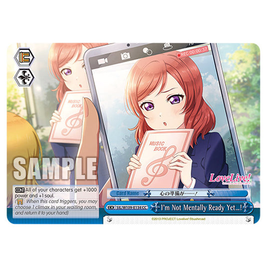 Climax W109-E134 card from the Weiss Schwarz set Love Live School Idol Festival 2 Miracle Live!