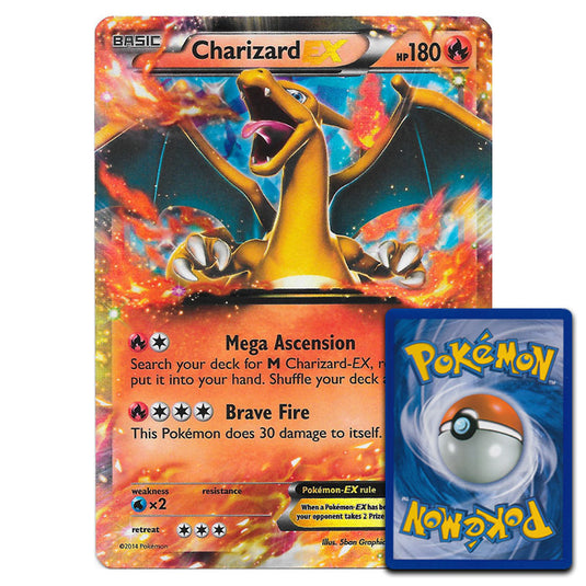 Pokemon - XY - Flashfire - JUMBO - Charizard EX - XY17 Promo