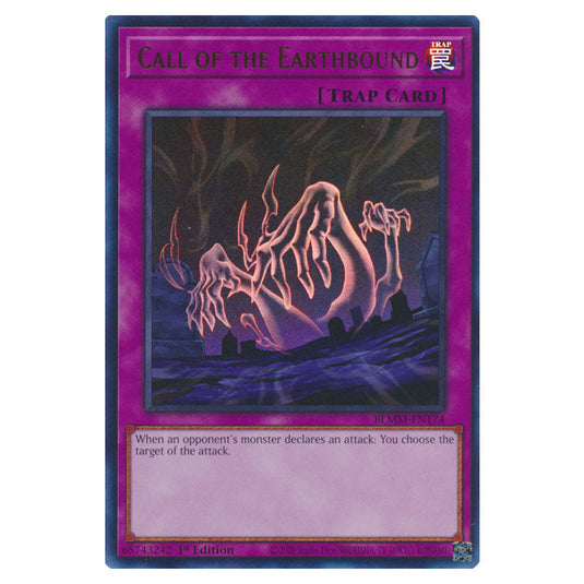 Call of the Earthbound BLMM-EN174 card from the Yu-Gi-Oh! set Battles of Legend: Monster Mayhem