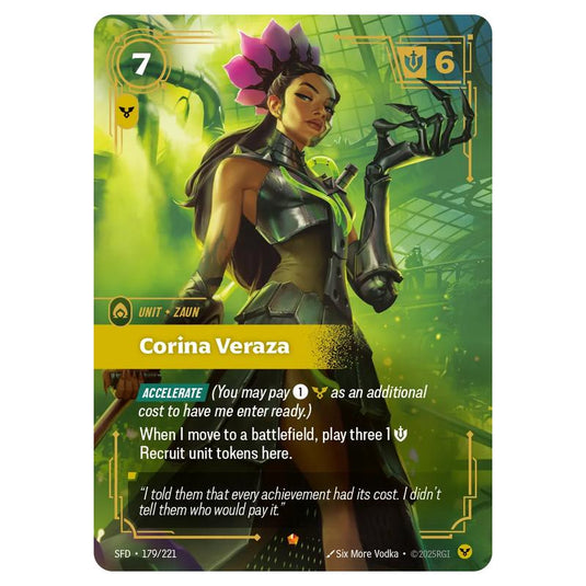 Riftbound: League of Legends TCG - Spiritforged - Corina Veraza - 179/221