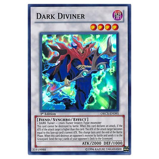 Yu-Gi-Oh! - Order of Chaos - Dark Diviner (Super Rare) ORCS-EN095