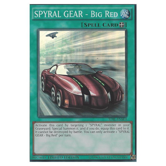 Yu-Gi-Oh! - The Dark Illusion - Special Edition - SPYRAL GEAR - Big Red (Super Rare) TDIL-ENSE4