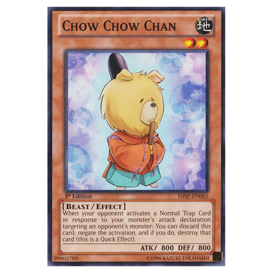 Yu-Gi-Oh! - Shadow Specters - Chow Chow Chan (Common) SHSP-EN002