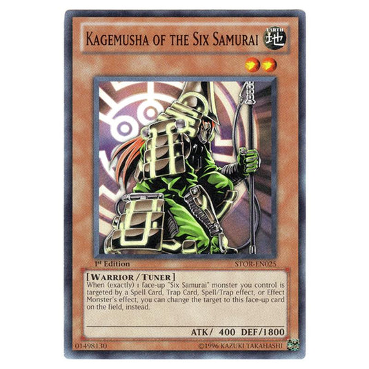 Yu-Gi-Oh! - Storm of Ragnarok - Kagemusha of the Six Samurai (Common) STOR-EN025