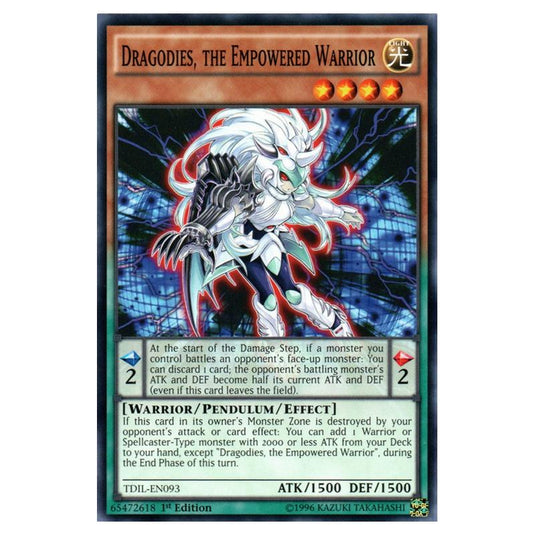 Yu-Gi-Oh! - The Dark Illusion - Dragodies, the Empowered Warrior (Common) TDIL-EN093
