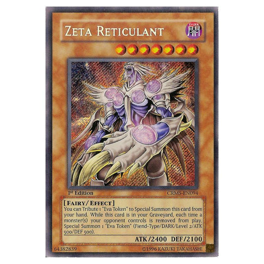 Yu-Gi-Oh! - Crimson Crisis - Zeta Reticulant (Secret Rare) CRMS-EN094