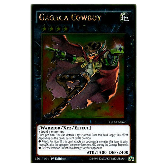 Yu-Gi-Oh! - Premium Gold - Infinite Gold - Gagaga Cowboy (Gold Rare) PGL3-EN067