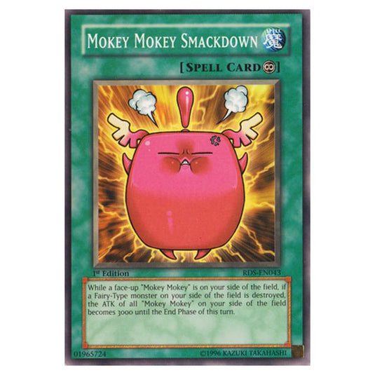 Yu-Gi-Oh! - Rise of Destiny - Mokey Mokey Smackdown (Short Print) RDS-EN043