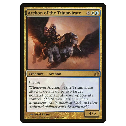 Magic The Gathering - Return To Ravnica - Archon Of The Triumvirate - 142/274 (Foil)