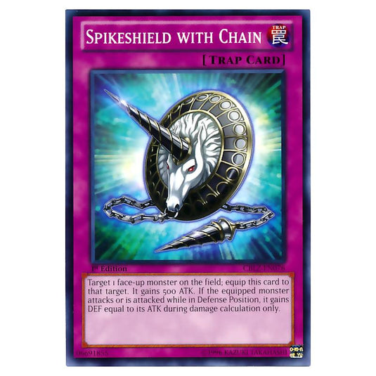 Yu-Gi-Oh! - Cosmo Blazer - Spikeshield with Chain (Common) CBLZ-EN076