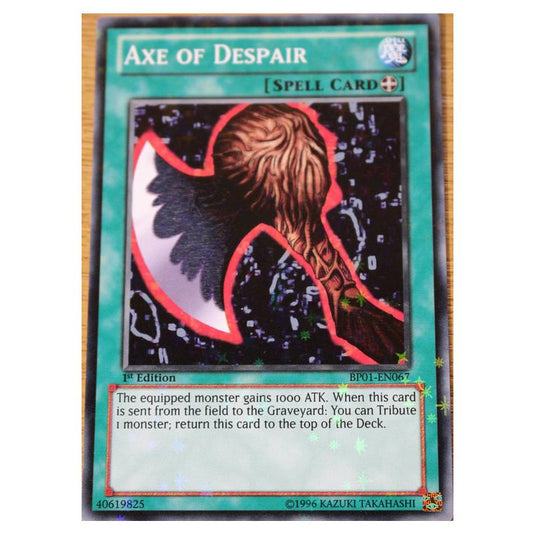 Yu-Gi-Oh! - Battle Pack - Epic Dawn - Axe of Despair (Starfoil Rare) BP01-EN067