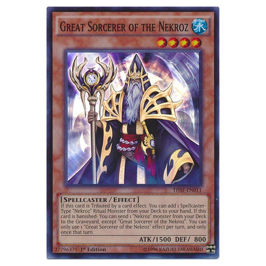 Yu-Gi-Oh! - The Secret Forces - Great Sorcerer of the Nekroz (Super Rare) THSF-EN011