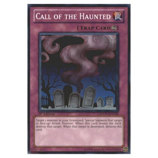 Yu-Gi-Oh! - Dragons Collide Structure Deck - Call of the Haunted (Common) SDDC-EN038