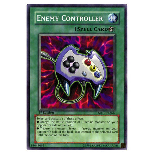 Yu-Gi-Oh! - Structure Deck - Machine Re-Volt - Enemy Controller (Common) SD10-EN027