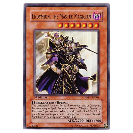 Yu-Gi-Oh! - Spellcaster's Command Structure Deck - Endymion, the Master Magician (Ultra Rare) SDSC-EN001
