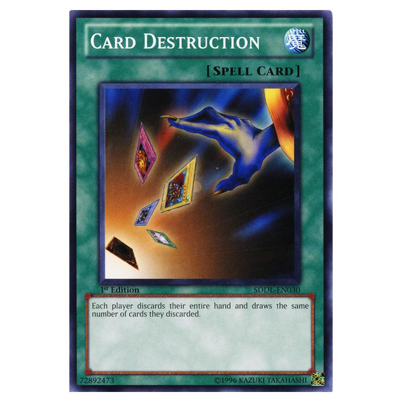 Yu-Gi-Oh! - Dragunity Legion Structure Deck - Card Destruction (Common Yu-Gi-Oh! - Dragunity Legion Structure Deck - Card Destruction (Common