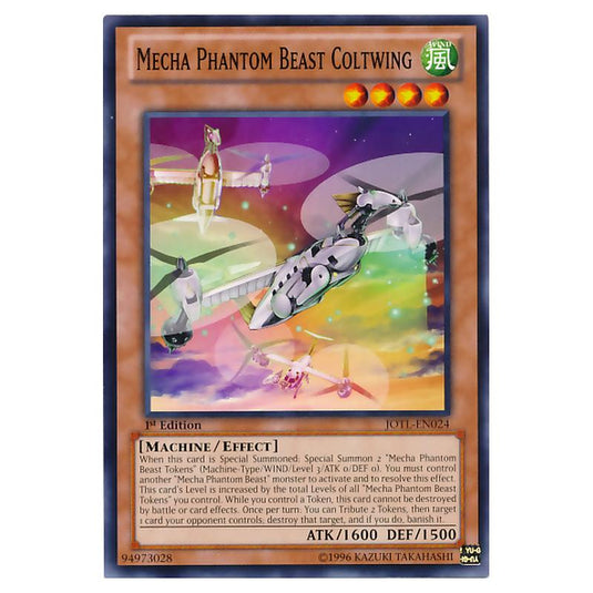 Yu-Gi-Oh! - Judgment of the Light - Mecha Phantom Beast Coltwing (Common) JOTL-EN024