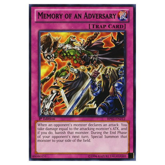 Yu-Gi-Oh! - Battle Pack 2 - War of the Giants - Memory of an Adversary (Rare) BP02-EN212