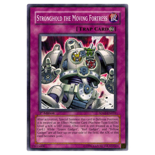 Yu-Gi-Oh! - Structure Deck - Machine Re-Volt - Stronghold the Moving Fortress (Common) SD10-EN031