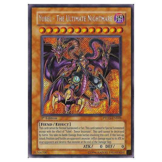 Yu-Gi-Oh! - Phantom Darkness - Yubel - The Ultimate Nightmare (Secret Rare) PTDN-EN008