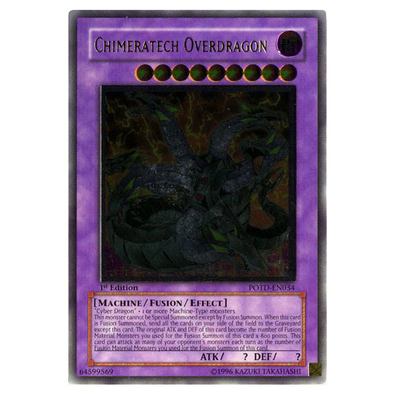 Yu-Gi-Oh! - Power of the Duelist - Chimeratech Overdragon (Ultimate Ra Yu-Gi-Oh! - Power of the Duelist - Chimeratech Overdragon (Ultimate Ra