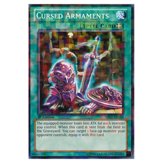 Yu-Gi-Oh! - Battle Pack 2 - War of the Giants - Cursed Armaments (Mosaic Rare) BP02-EN159