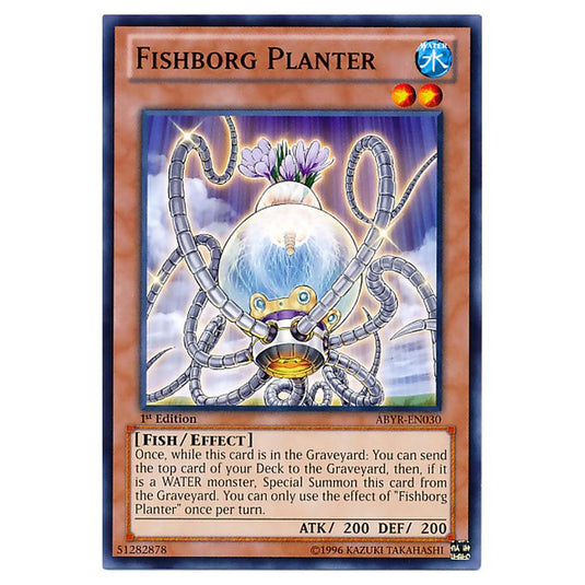 Yu-Gi-Oh! - Abyss Rising - Fishborg Planter (Common) ABYR-EN030