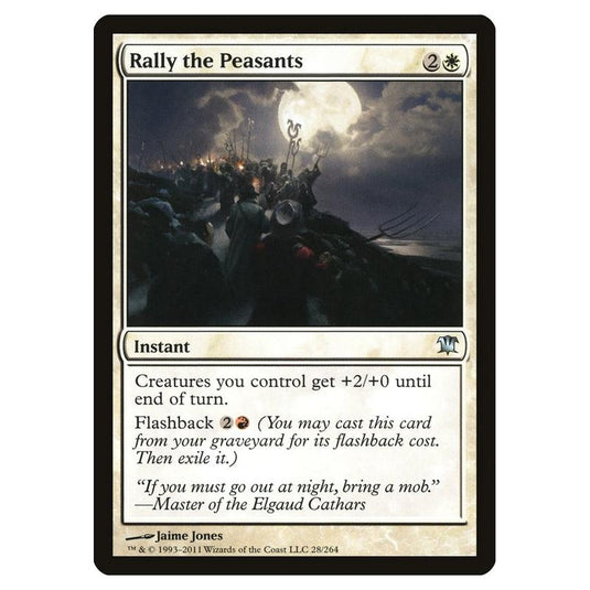 Magic the Gathering - Innistrad - Rally the Peasants - 28/264
