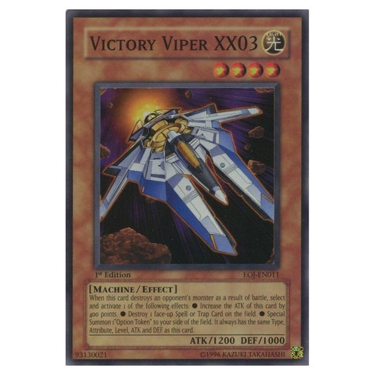 Yu-Gi-Oh! - Enemy of Justice - Victory Viper XX03 (Super Rare) EOJ-EN011