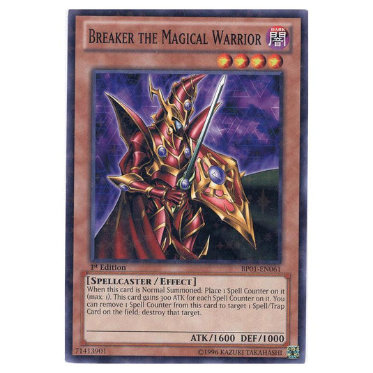 Yu-Gi-Oh! - Battle Pack - Epic Dawn - Breaker the Magical Warrior (Starfoil Rare) BP01-EN061