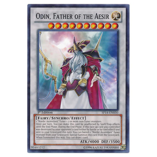 Yu-Gi-Oh! - Star Pack 2014 - Odin, Father of the Aesir (Starfoil Rare) SP14-EN050