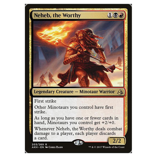 Magic the Gathering - Amonkhet - Neheb, the Worthy - 203/269