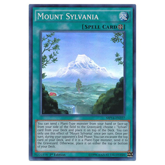 Yu-Gi-Oh! - 2014 Mega-Tin Mega Pack - Mount Sylvania (Super Rare) MP14-EN227