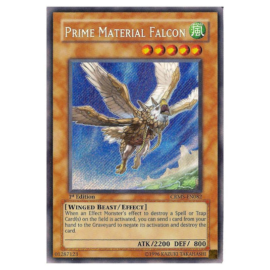 Yu-Gi-Oh! - Crimson Crisis - Prime Material Falcon (Secret Rare) CRMS-EN082
