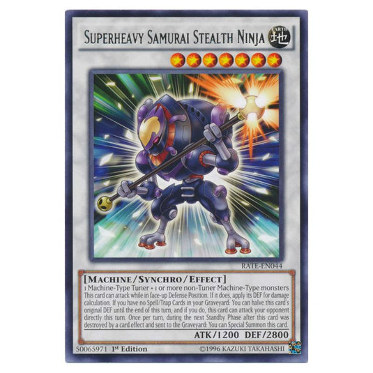 Yu-Gi-Oh! - Raging Tempest - Superheavy Samurai Stealth Ninja (Rare) RATE-EN044