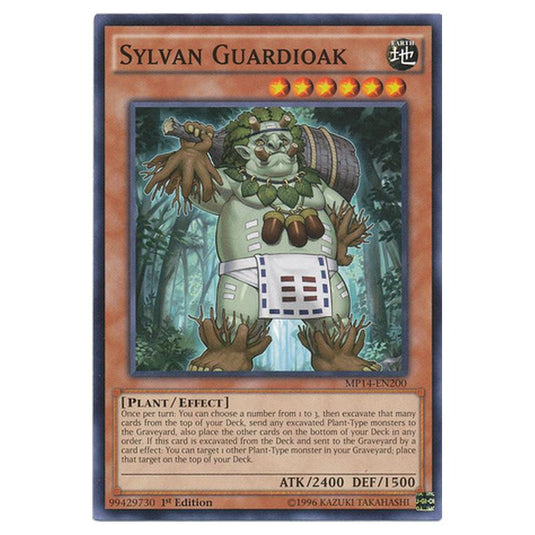 Yu-Gi-Oh! - 2014 Mega-Tin Mega Pack - Sylvan Guardioak (Common) MP14-EN200
