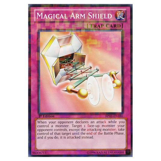Yu-Gi-Oh! - Battle Pack 2 - War of the Giants - Magical Arm Shield (Mosaic Rare) BP02-EN186