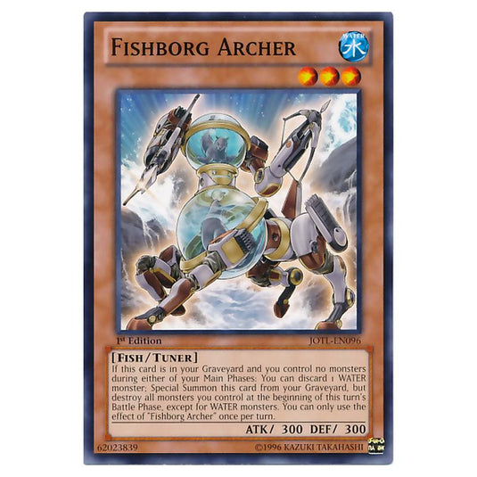 Yu-Gi-Oh! - Judgment of the Light - Fishborg Archer (Common) JOTL-EN096