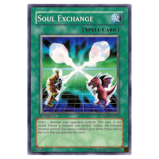 Yu-Gi-Oh! - Rise of the Dragon Lords Structure Deck - Soul Exchange (Common) SDRL-EN021