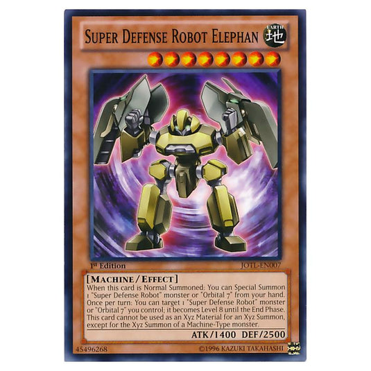 Yu-Gi-Oh! - Judgment of the Light - Super Defense Robot Elephan (Common) JOTL-EN007