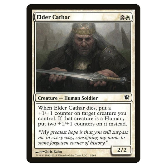 Magic the Gathering - Innistrad - Elder Cathar - 12/264
