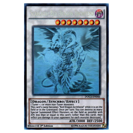 Yu-Gi-Oh! - Dimension of Chaos - Scarlight Red Dragon Archfiend (Ghost Rare) DOCS-EN046