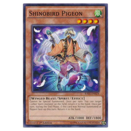Yu-Gi-Oh! - Raging Tempest - Shinobird Pigeon (Common) RATE-EN024