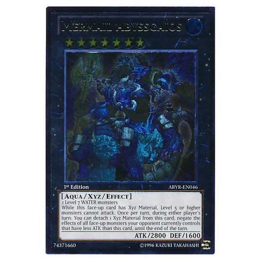 Yu-Gi-Oh! - Abyss Rising - Mermail Abyssgaios (Ultimate Rare) ABYR-EN046